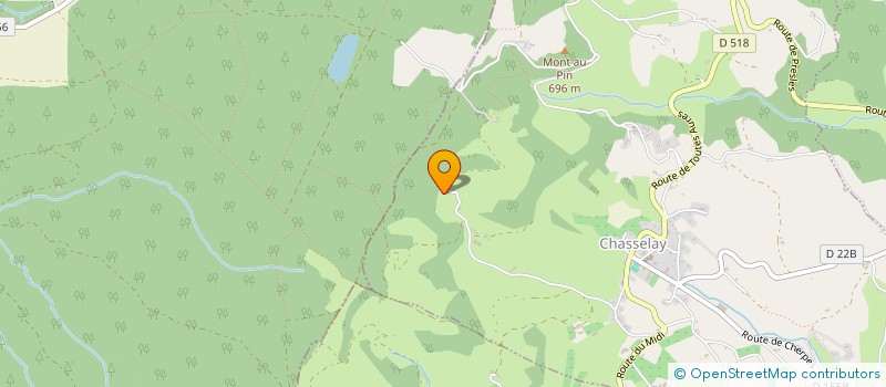 localisation de l'entreprise 833 798 218   CHASSELAY