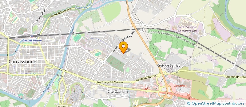 localisation de l'entreprise 833 806 490   CARCASSONNE