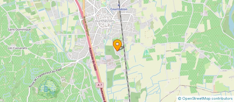 localisation de l'entreprise 833 812 969   COURTHEZON