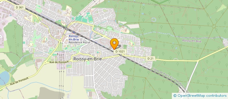 localisation de l'entreprise 833 825 789 à ROISSY-EN-BRIE