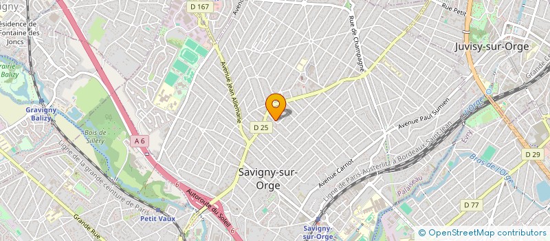 localisation de l'entreprise 833 830 763 à SAVIGNY-SUR-ORGE
