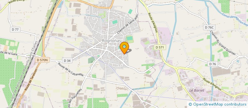 localisation de l'entreprise 833 831 928   CHATEAURENARD