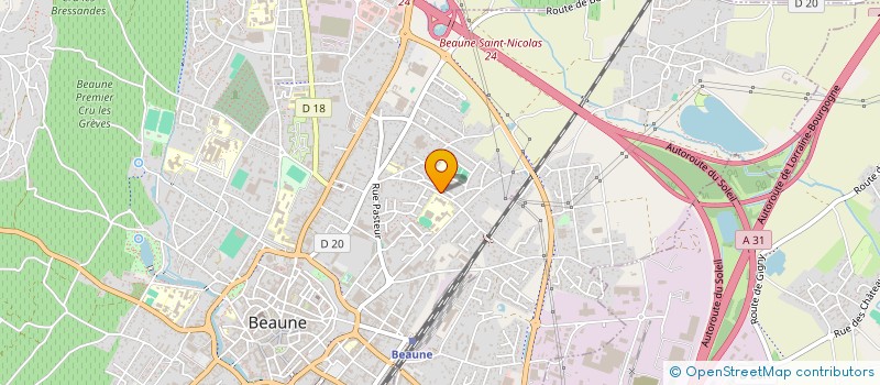 localisation de l'entreprise 833 848 781   BLIGNY-LES-BEAUNE