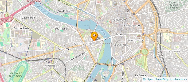 localisation de l'entreprise 833 854 268 à TOULOUSE