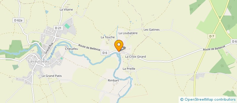 localisation de l'entreprise 833 854 474   BOIVRE-LA-VALLEE