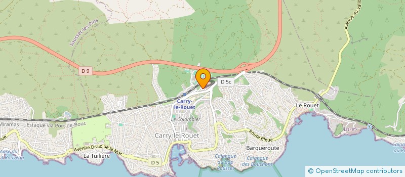 localisation de l'entreprise 833 855 760   CARRY-LE-ROUET