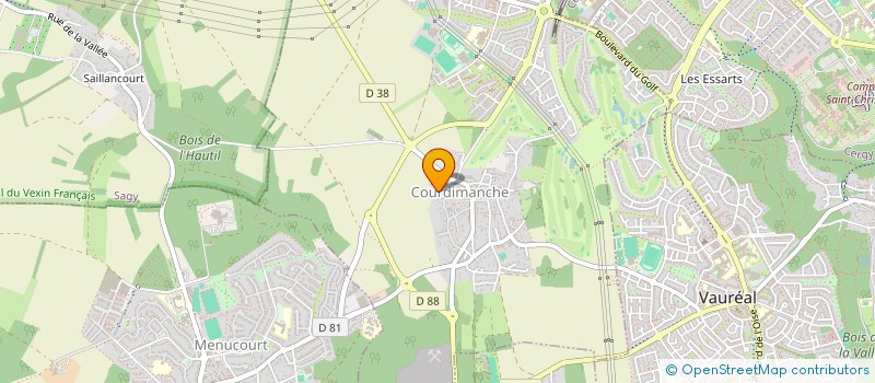 localisation de l'entreprise 833 867 872   COURDIMANCHE