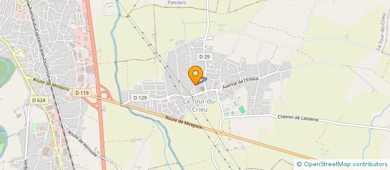 localisation de l'entreprise 833 884 844 à LAVELANET