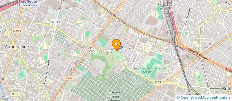 localisation de l'entreprise 833 910 995   PANTIN