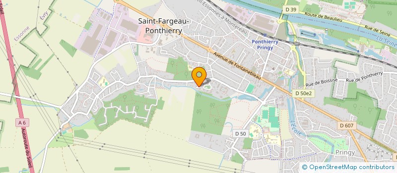 localisation de l'entreprise 833 912 579   SAINT-FARGEAU-PONTHIERRY