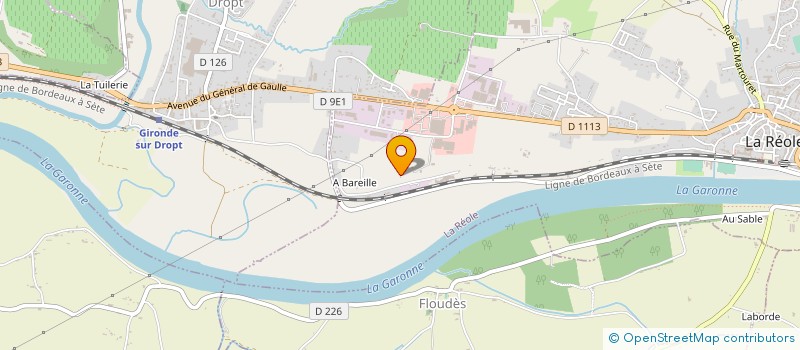 localisation de l'entreprise 833 917 362   LA REOLE