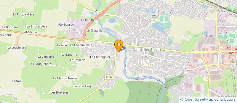 localisation de l'entreprise 833 932 668   AHUILLE