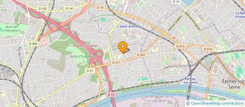 localisation de l'entreprise 833 948 433   ARGENTEUIL