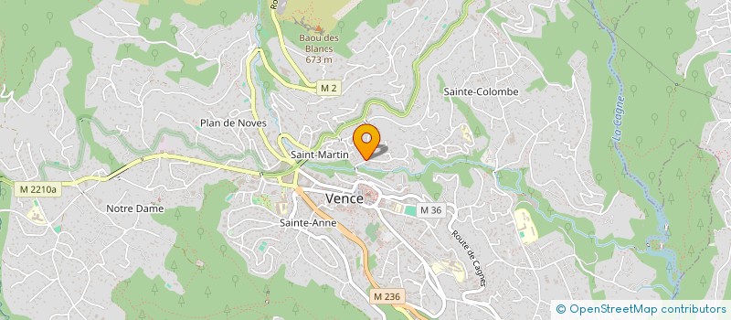 localisation de l'entreprise 833 963 762 à VENCE