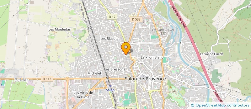 localisation de l'entreprise 833 965 676   MERINDOL