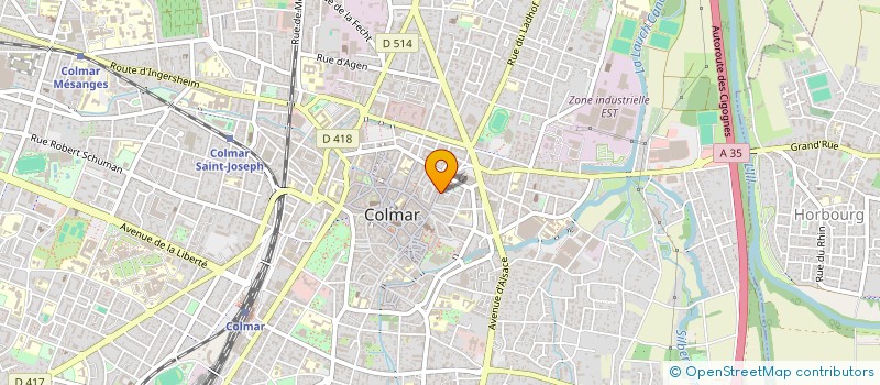 localisation de l'entreprise 833 966 856   COLMAR