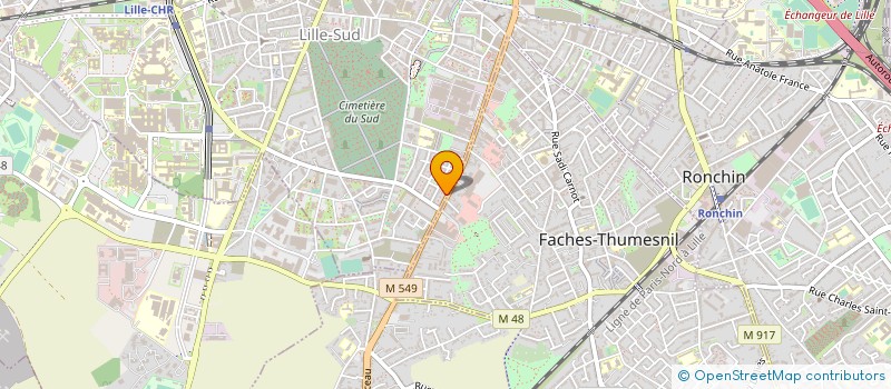 localisation de l'entreprise 834 013 583   LILLE