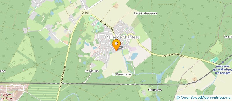 localisation de l'entreprise 834 019 515   LOURY