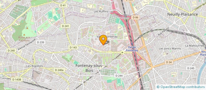 localisation de l'entreprise 834 027 708  à FONTENAY-SOUS-BOIS