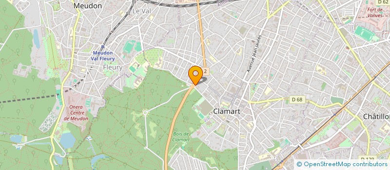 localisation de l'entreprise 834 057 382 à CLAMART