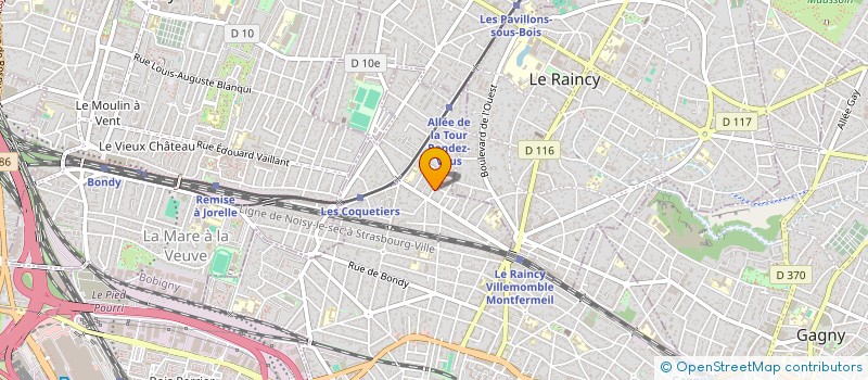 localisation de l'entreprise 834 067 365   VILLEMOMBLE