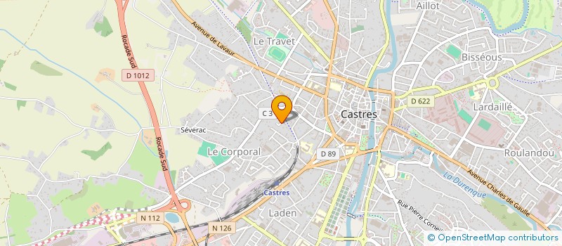 localisation de l'entreprise 834 068 546   CASTRES