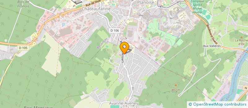 localisation de l'entreprise 834 077 224 à AVANNE-AVENEY