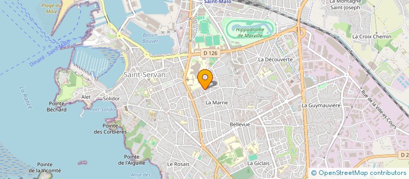 localisation de l'entreprise 834 077 851   SAINT-MALO