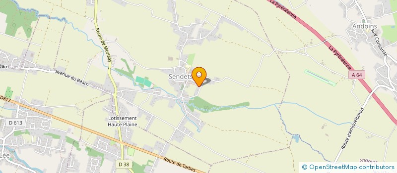 localisation de l'entreprise 834 091 456 à SENDETS