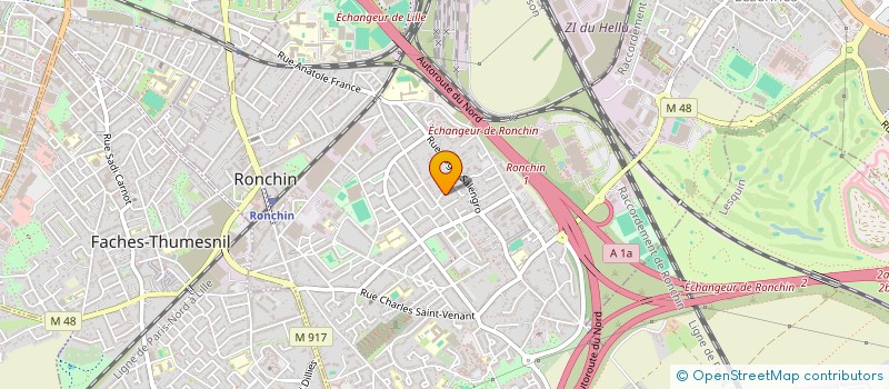 localisation de l'entreprise 834 092 256   RONCHIN