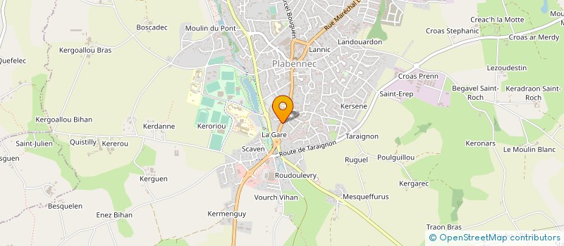 localisation de l'entreprise 834 104 119   PLABENNEC