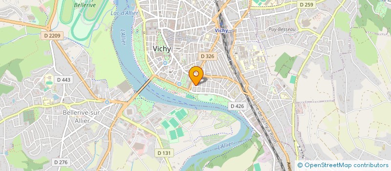 localisation de l'entreprise 834 114 316 à CUSSET