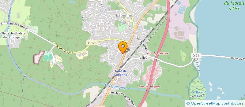 localisation de l'entreprise 834 131 138   LABENNE