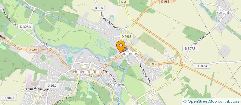 localisation de l'entreprise 834 132 706 à HANCHES