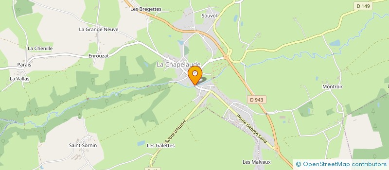 localisation de l'entreprise 834 135 196 à MONTLUCON