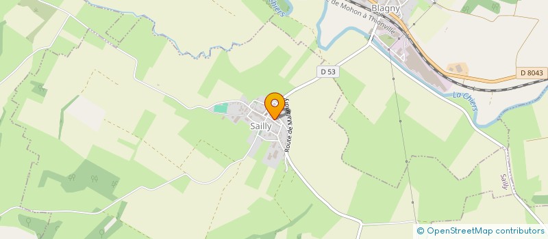 localisation de l'entreprise 834 135 436   SAILLY