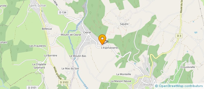 localisation de l'entreprise 834 149 346   SAINT-YRIEIX-LA-PERCHE