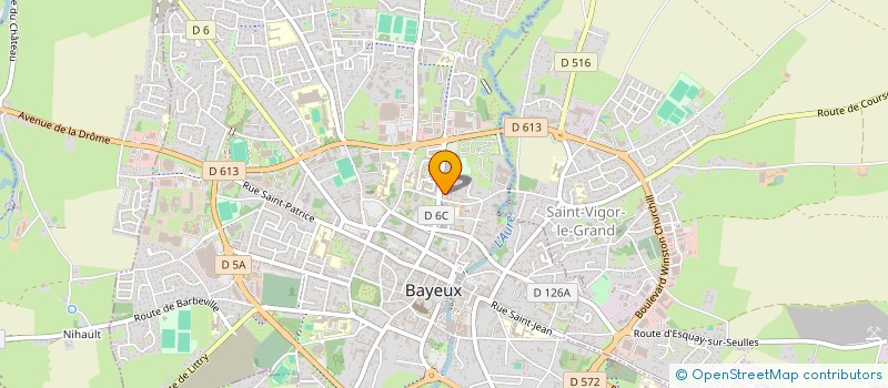 localisation de l'entreprise 834 157 836  à CAEN