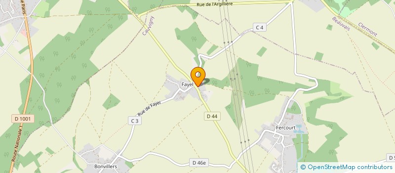 localisation de l'entreprise 834 172 041   CAUVIGNY