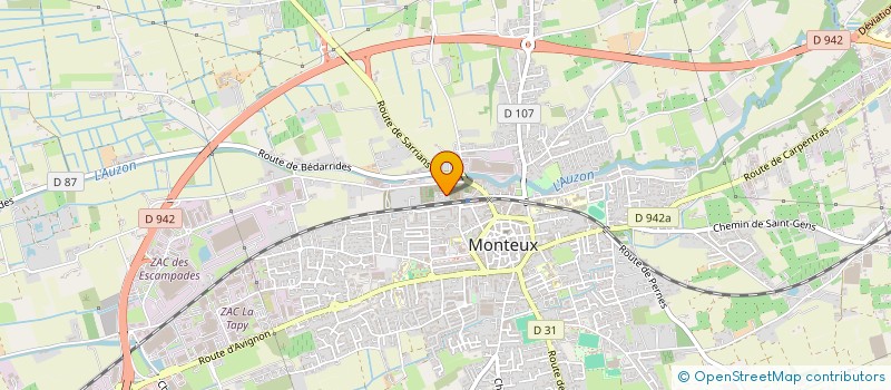 localisation de l'entreprise 834 172 488   BEDARRIDES