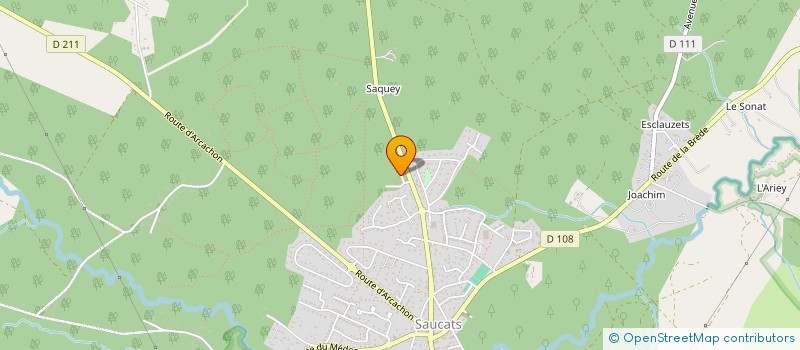 localisation de l'entreprise 834 195 364   SAUCATS