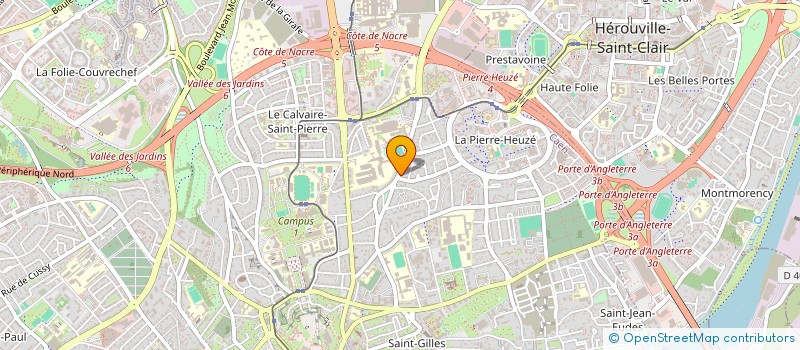 localisation de l'entreprise 834 210 890 à CAEN