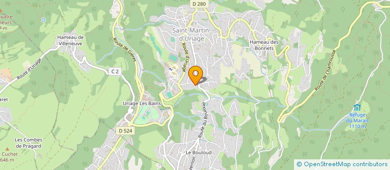 localisation de l'entreprise 834 211 369   SAINT-MARTIN-D'URIAGE