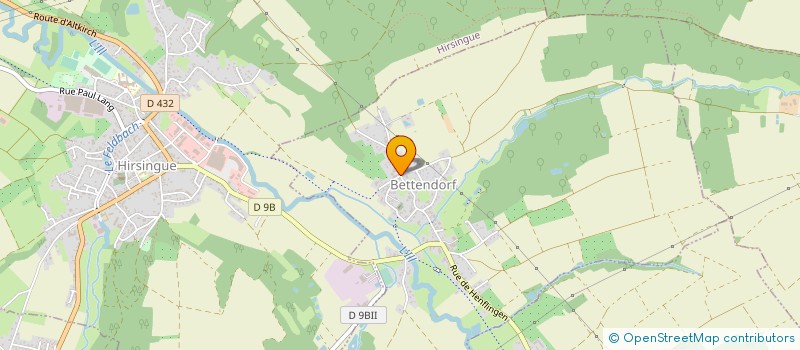 localisation de l'entreprise 834 232 019   BETTENDORF