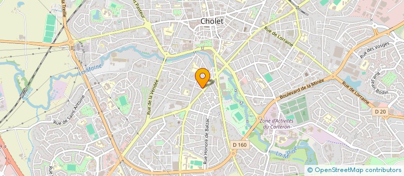 localisation de l'entreprise 834 232 969 à CHOLET