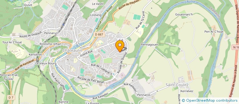 localisation de l'entreprise 834 241 747   CHATEAULIN