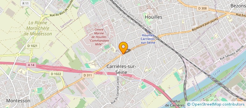 localisation de l'entreprise 834 267 403   HOUILLES