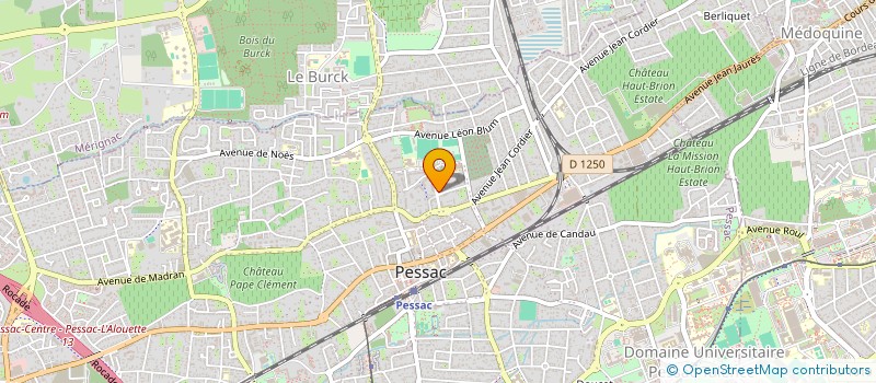 localisation de l'entreprise 834 283 525 à PESSAC