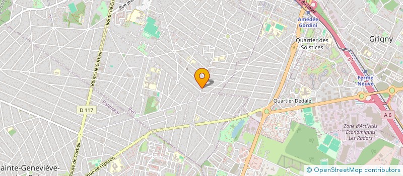 localisation de l'entreprise 834 284 879 à MORSANG-SUR-ORGE