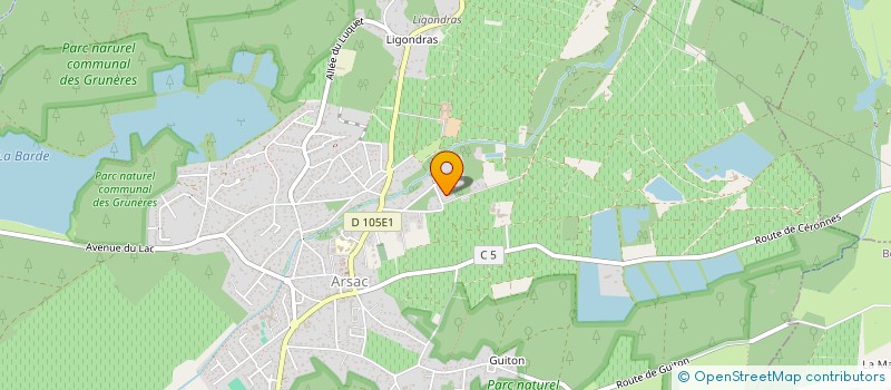 localisation de l'entreprise 834 299 760   EYSINES